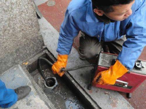 浩口镇疏通下水道